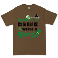 Cacao Safety First Drink With A Nurse Premium Tee - Bettercallsaul