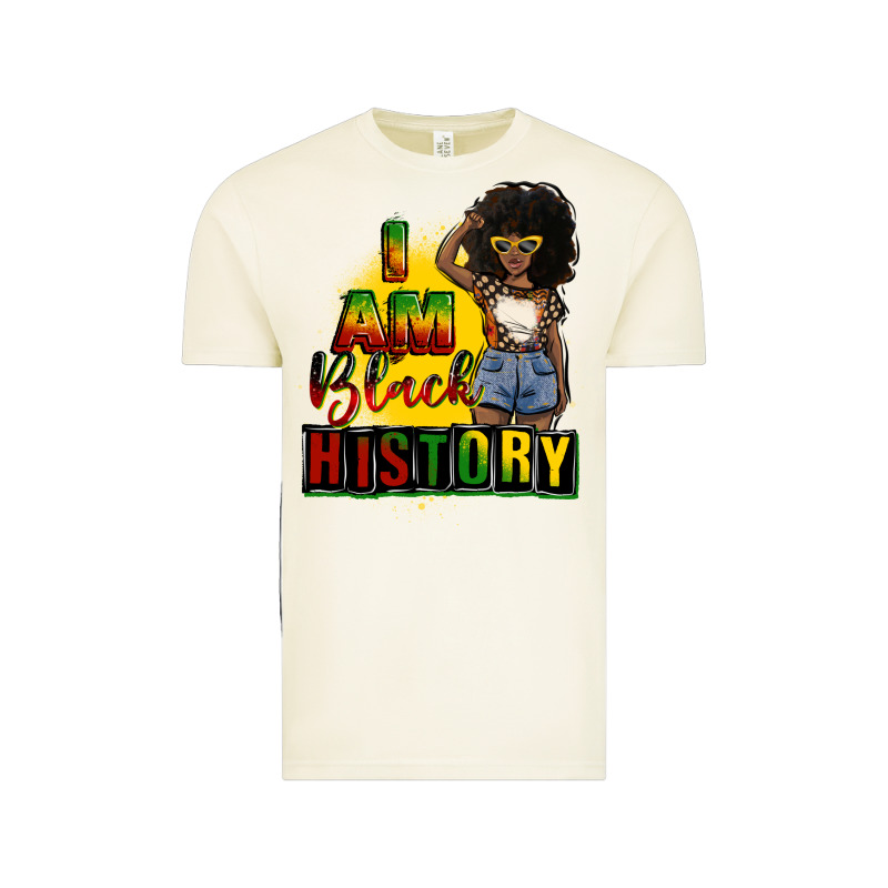 I Am Black History Juneteenth Vintage Tee by CowGirlArtShop | Teevron