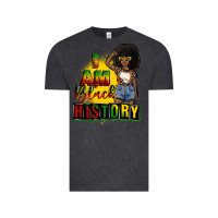 Vintage Black i am black history juneteenth Vintage Tee - CowGirlArtShop
