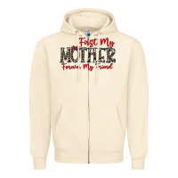 Sandshell first my mother forever my friend Zipper Hoodie - CowhideDigitalArt