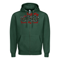 Sports Green first my mother forever my friend Zipper Hoodie - CowhideDigitalArt