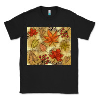 Black Fall leaves Classic Tee - NancyCooperArtShop