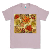 Lilac Fall leaves Classic Tee - NancyCooperArtShop