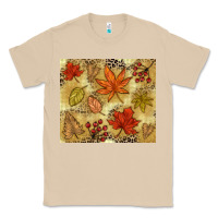 Mushroom Fall leaves Classic Tee - NancyCooperArtShop