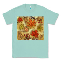 Seafoam Fall leaves Classic Tee - NancyCooperArtShop