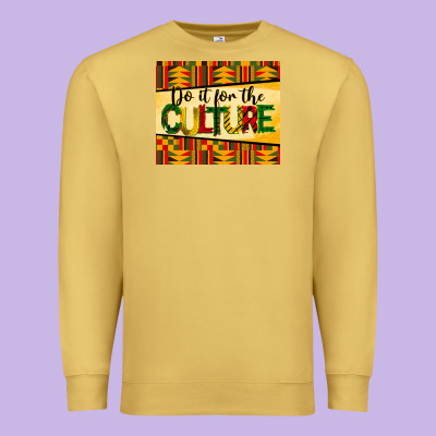 Do It For The Culture Mousepad Premium Sweatshirt Designed By Barkaloodesign
