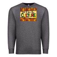 Charcoal Heather do it for the culture mousepad Premium Sweatshirt - BarkalooDesign