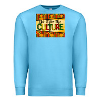 Ocean Blue do it for the culture mousepad Premium Sweatshirt - BarkalooDesign