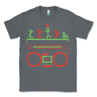 Charcoal Heather Check Tribe Called Quest Classic Tee - trangStudio
