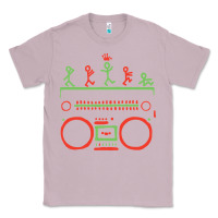Lilac Check Tribe Called Quest Classic Tee - trangStudio