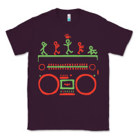 Plum Check Tribe Called Quest Classic Tee - trangStudio