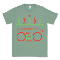 Sage Check Tribe Called Quest Classic Tee - trangStudio