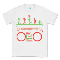 White Check Tribe Called Quest Classic Tee - trangStudio