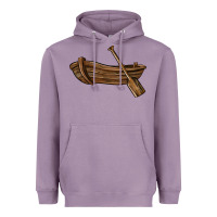 Lavender rowboat Heavyweight Hoodie - BarkalooDesign