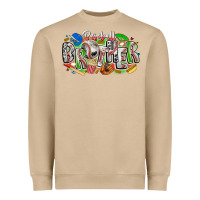 Baseball Brother Heavyweight Sweatshirt | Teevron