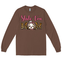 Chestnut Shih Tzu Mom Long Sleeve Tee - Jasminsmagicworld