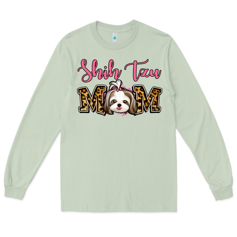 Shih Tzu Mom Long Sleeve Tee by Jasminsmagicworld | Teevron