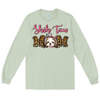 Matcha Shih Tzu Mom Long Sleeve Tee - Jasminsmagicworld