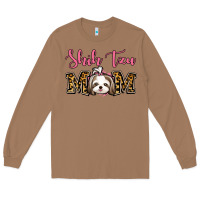 Toasted Coconut Shih Tzu Mom Long Sleeve Tee - Jasminsmagicworld