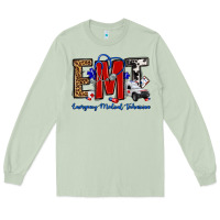 Matcha emt emergency medical technician Long Sleeve Tee - OliviaCreatesArt