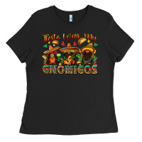 Black fiesta with my gnomigos Ladies Tee - texasbilliewilder