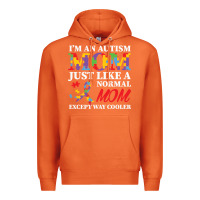 Carrot LIL Autism Mom Premium Hoodie - CowhideDigitalArt