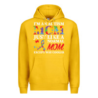 Lemon LIL Autism Mom Premium Hoodie - CowhideDigitalArt