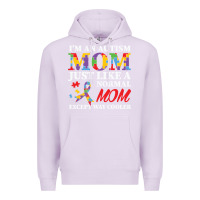 Lilac LIL Autism Mom Premium Hoodie - CowhideDigitalArt