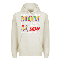 Oatmeal Heather LIL Autism Mom Premium Hoodie - CowhideDigitalArt