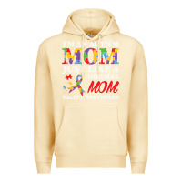 Pina Colada LIL Autism Mom Premium Hoodie - CowhideDigitalArt