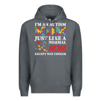 Rock LIL Autism Mom Premium Hoodie - CowhideDigitalArt