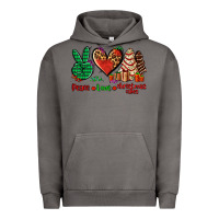 Pigment Tornado peace love Christmas cakes Urban Hoodie - AdoDesignShop