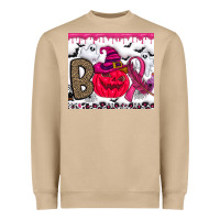 Mushroom Boo october Heavyweight Sweatshirt - CowhideDigitalArt