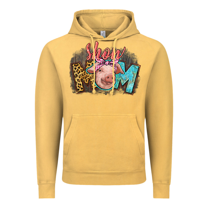 Show Mom Pig Vintage Hoodie by CowGirlArtShop | Teevron
