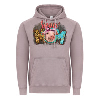 Vintage Zinc Show mom pig Vintage Hoodie - CowGirlArtShop
