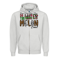 Dove Grey If you Drink Don't Drive Do the Watermelon Crawl Zipper Hoodie - CowhideDigitalArt