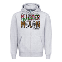 Heather Grey If you Drink Don't Drive Do the Watermelon Crawl Zipper Hoodie - CowhideDigitalArt