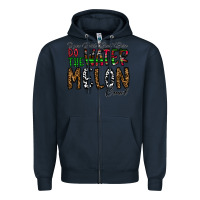 Navy If you Drink Don't Drive Do the Watermelon Crawl Zipper Hoodie - CowhideDigitalArt