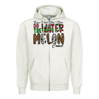 Oatmeal Heather If you Drink Don't Drive Do the Watermelon Crawl Zipper Hoodie - CowhideDigitalArt