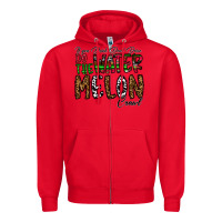 Red If you Drink Don't Drive Do the Watermelon Crawl Zipper Hoodie - CowhideDigitalArt