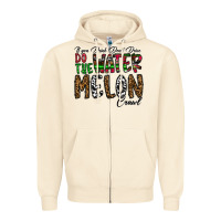 Sandshell If you Drink Don't Drive Do the Watermelon Crawl Zipper Hoodie - CowhideDigitalArt