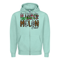 Seafoam If you Drink Don't Drive Do the Watermelon Crawl Zipper Hoodie - CowhideDigitalArt