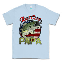 Dusty Blue reel cool papa fishing Classic Tee - Jasminsmagicworld