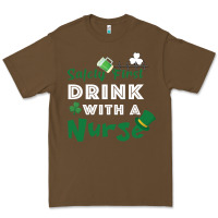 Cacao Safety First Drink With A Nurse Premium Tee - Bettercallsaul