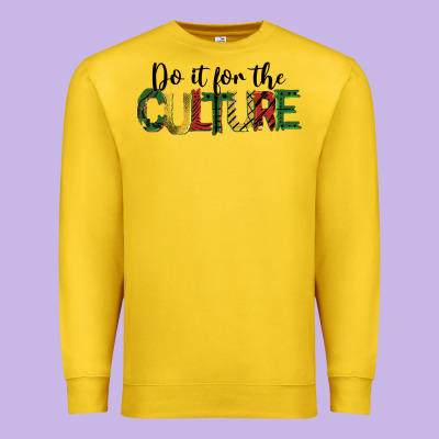 Do It For The Culture Juneteenth Premium Sweatshirt Designed By Barkaloodesign
