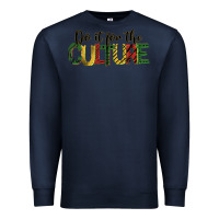 Navy do it for the culture juneteenth Premium Sweatshirt - BarkalooDesign