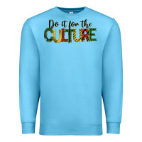 Ocean Blue do it for the culture juneteenth Premium Sweatshirt - BarkalooDesign