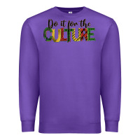Purple do it for the culture juneteenth Premium Sweatshirt - BarkalooDesign
