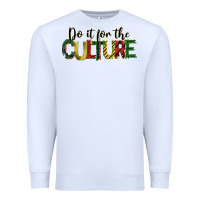 White do it for the culture juneteenth Premium Sweatshirt - BarkalooDesign