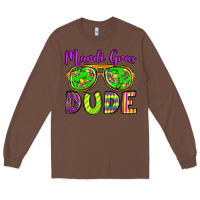 Chestnut mardi gras dude olivia Long Sleeve Tee - OliviaCreatesArt